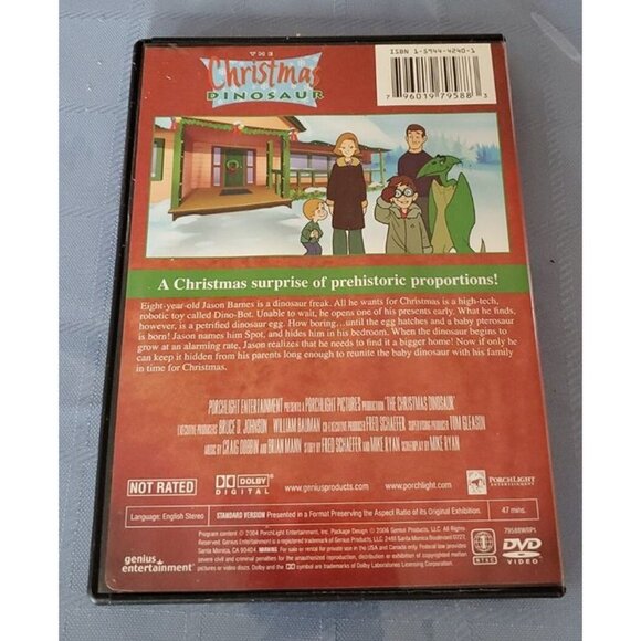 CHRISTMAS DINOSAUR DVD - Picture 2 of 3